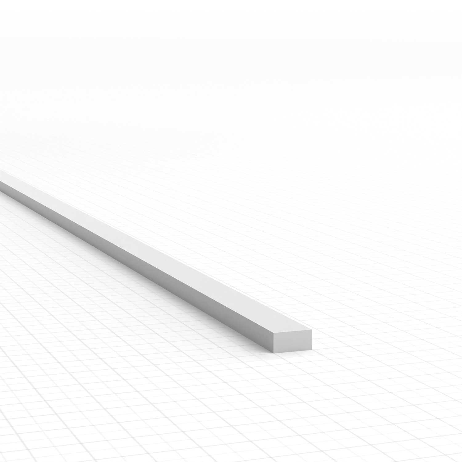 Perfil Plasticard BARRA RECTANGULAR 1.5x2 mm