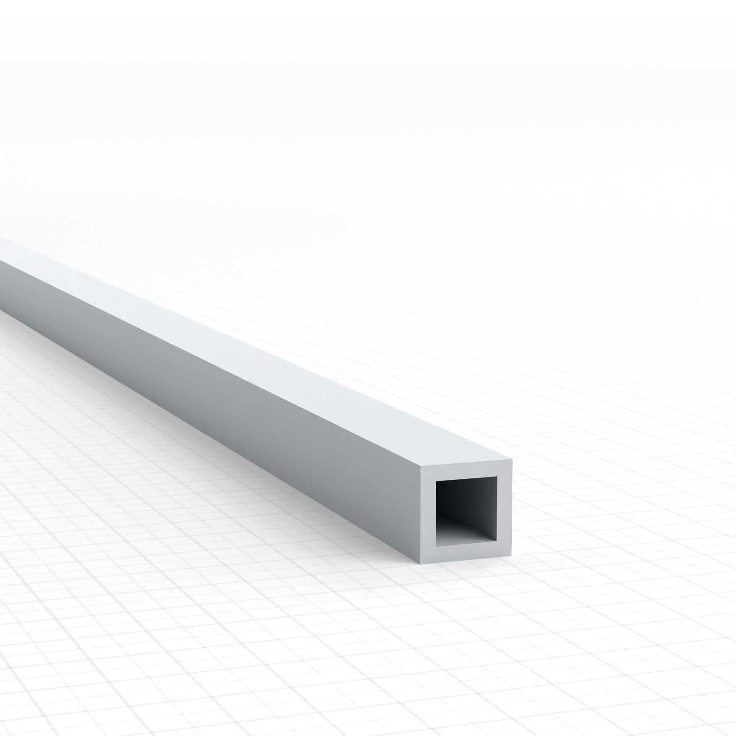 Perfil Plasticard TUBO CUADRADO 3 mm