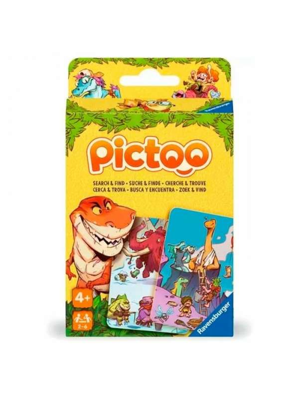 PICTOO Dino en Español Juego de mesa Ravensburger