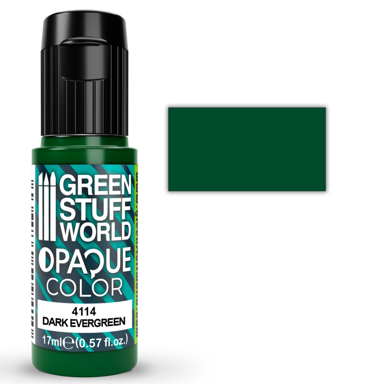 Pintura Acrilica Opaca - Dark Evergreen