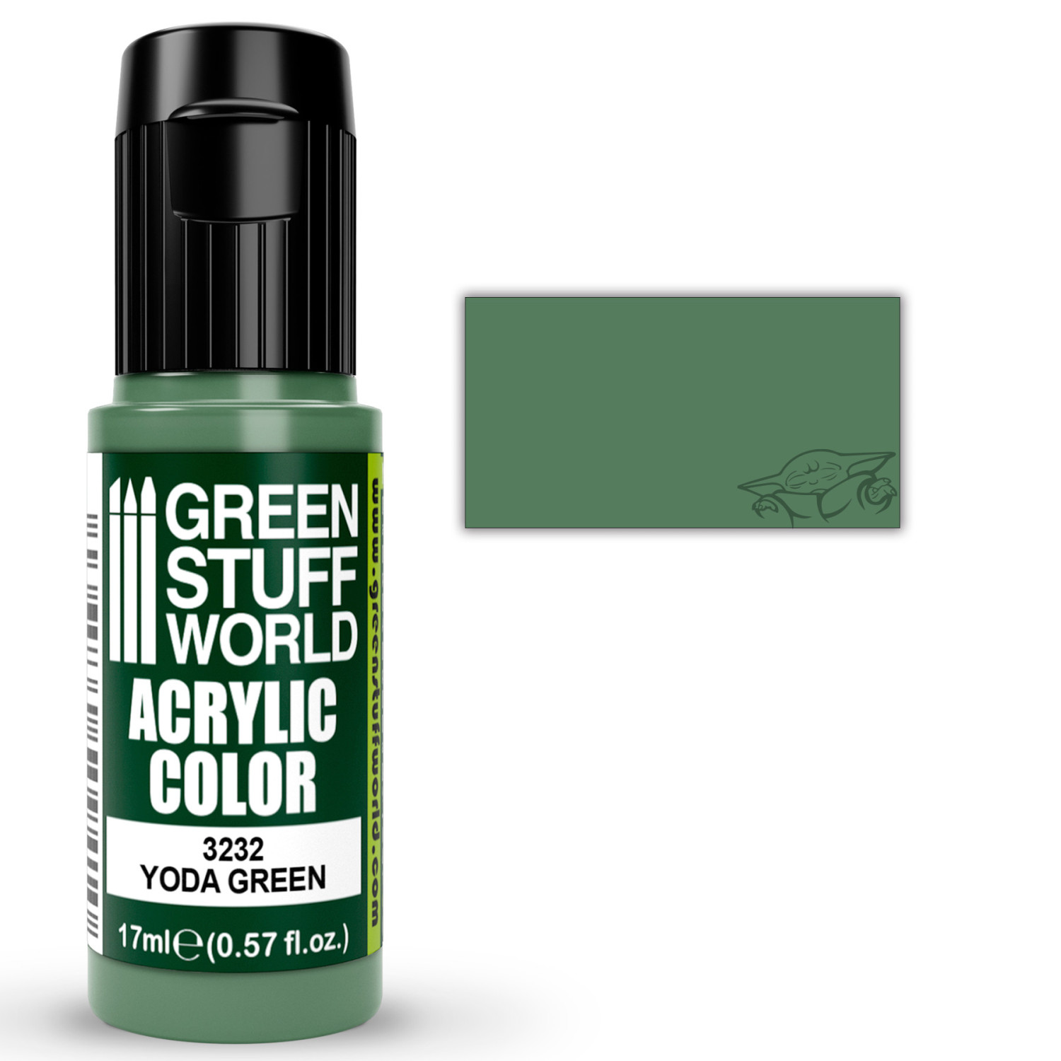Pintura Acrilica YODA GREEN