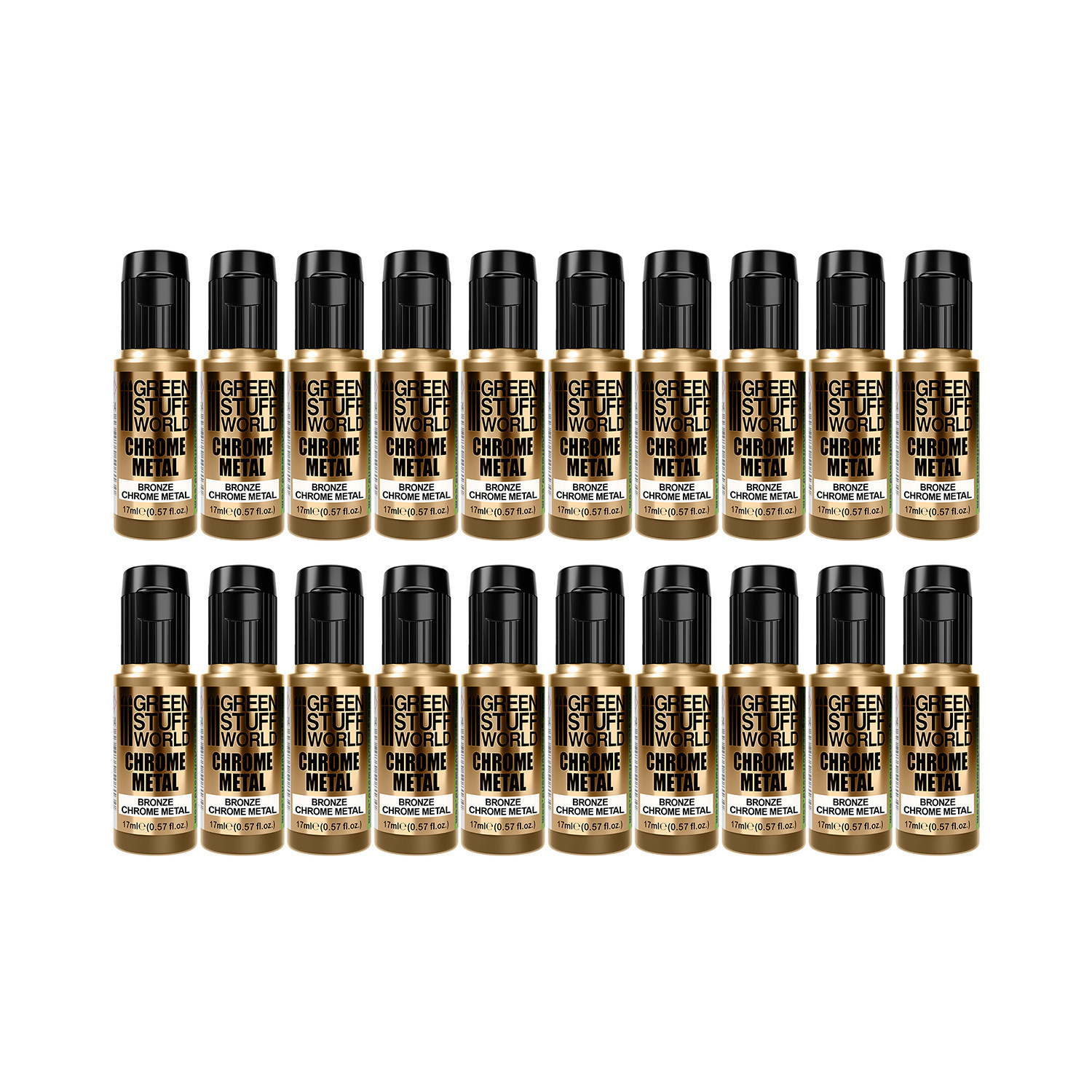 Pintura Cromada - BRONCE 17ml (Pack x20)