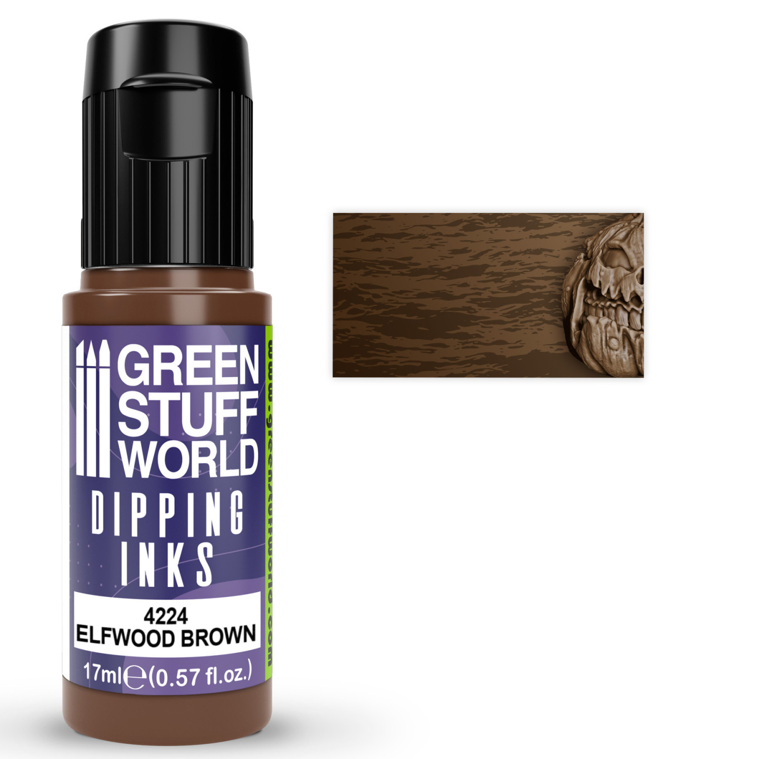 Pintura Dipping ink 17 ml - Elfwood Brown Dip