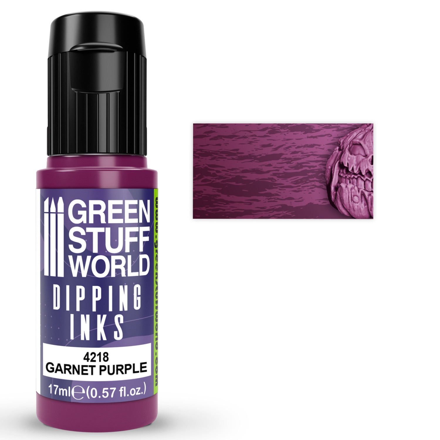 Pintura Dipping ink 17 ml - Garnet Purple Dip