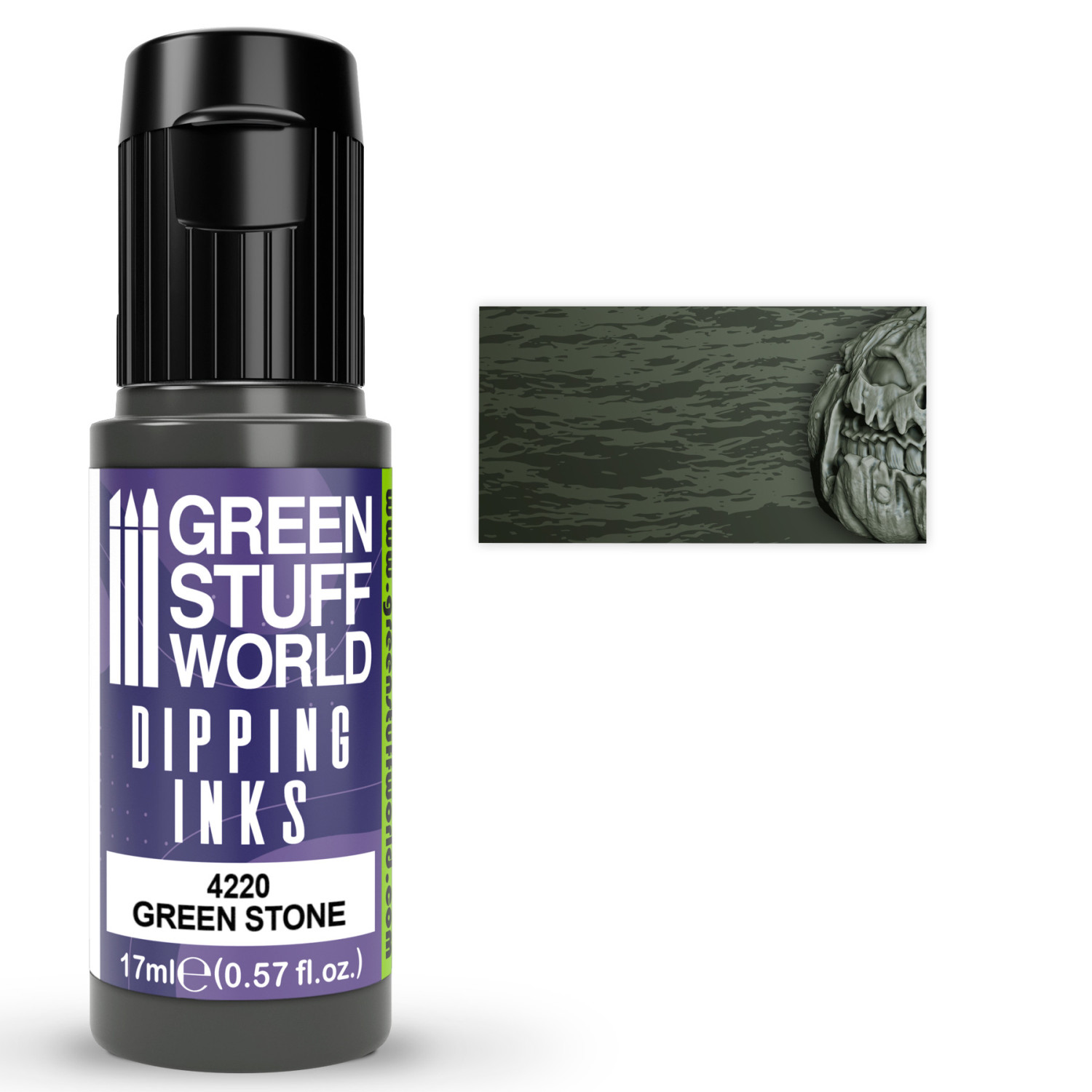 Pintura Dipping ink 17 ml - Green Stone Dip