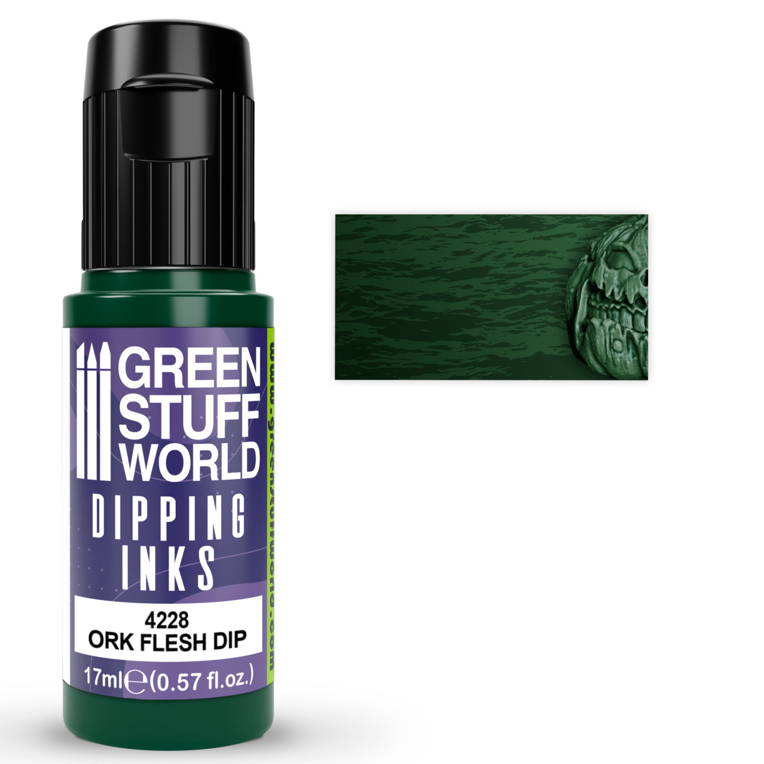 Pintura Dipping ink 17 ml - Ork Flesh Dip