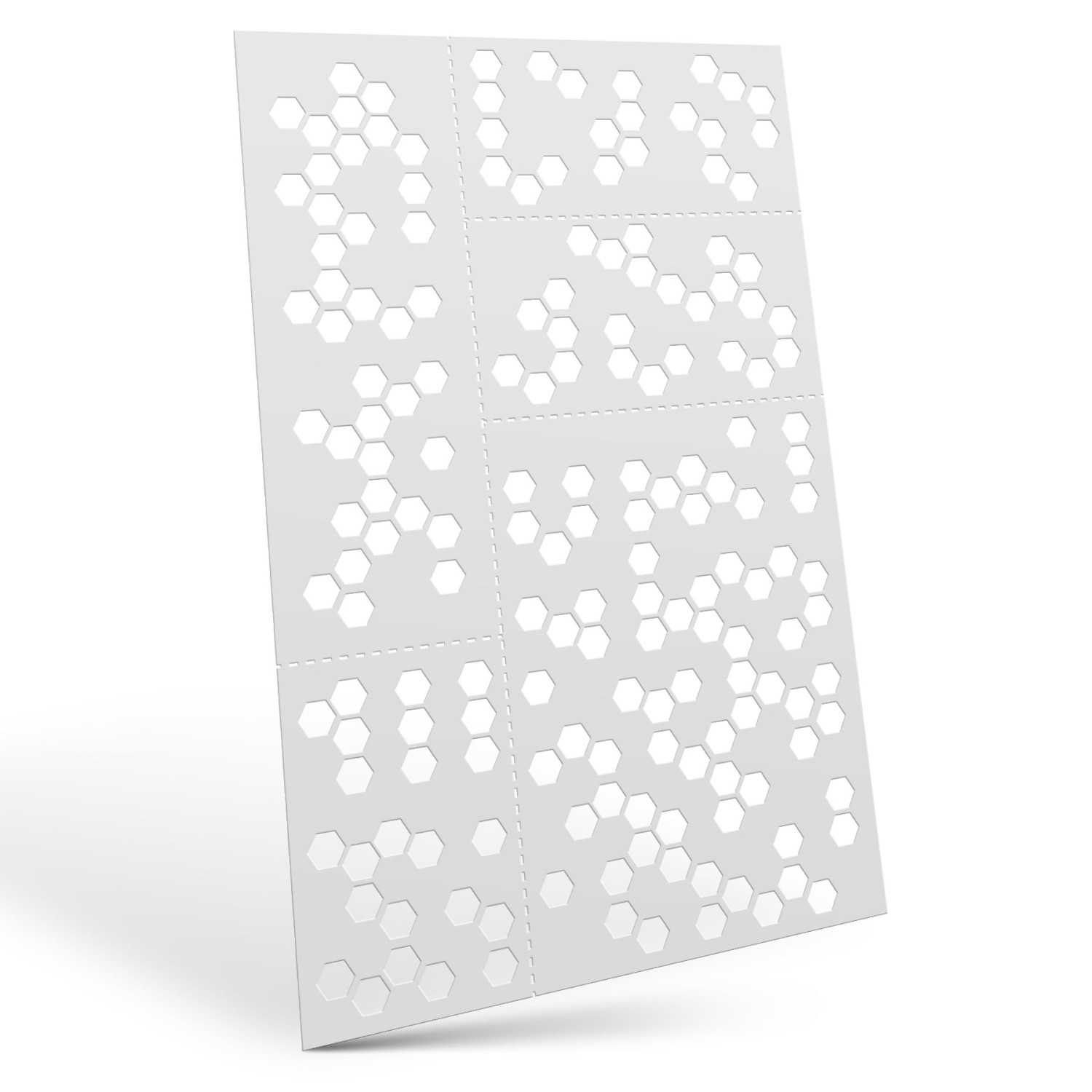 Plantillas Flexibles - Camuflaje hexagonal (4x5mm)