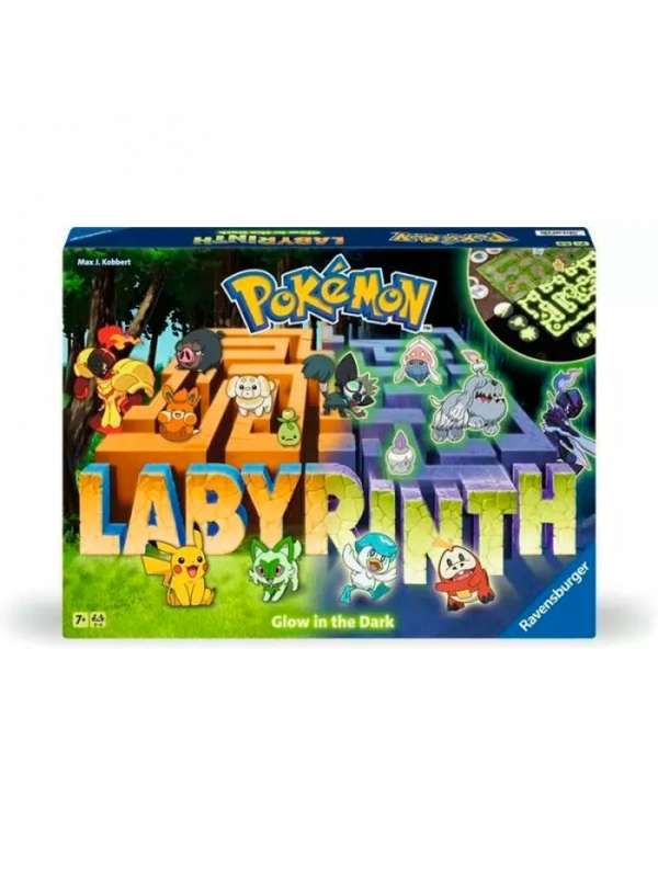 Pokemon Labyrinth Glow in the Dark Society Games de Ravensburger