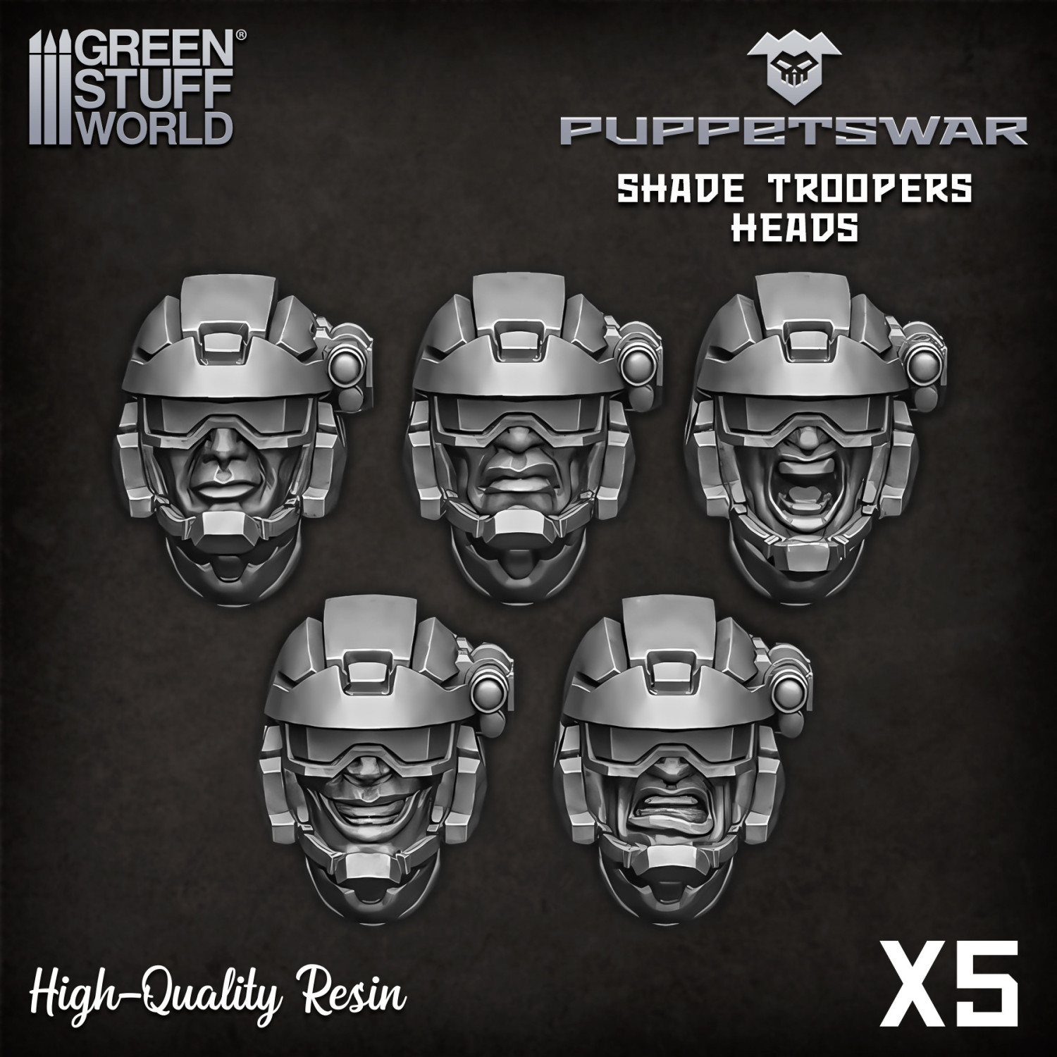 PuppetsWar – Cabezas de Shade Troopers