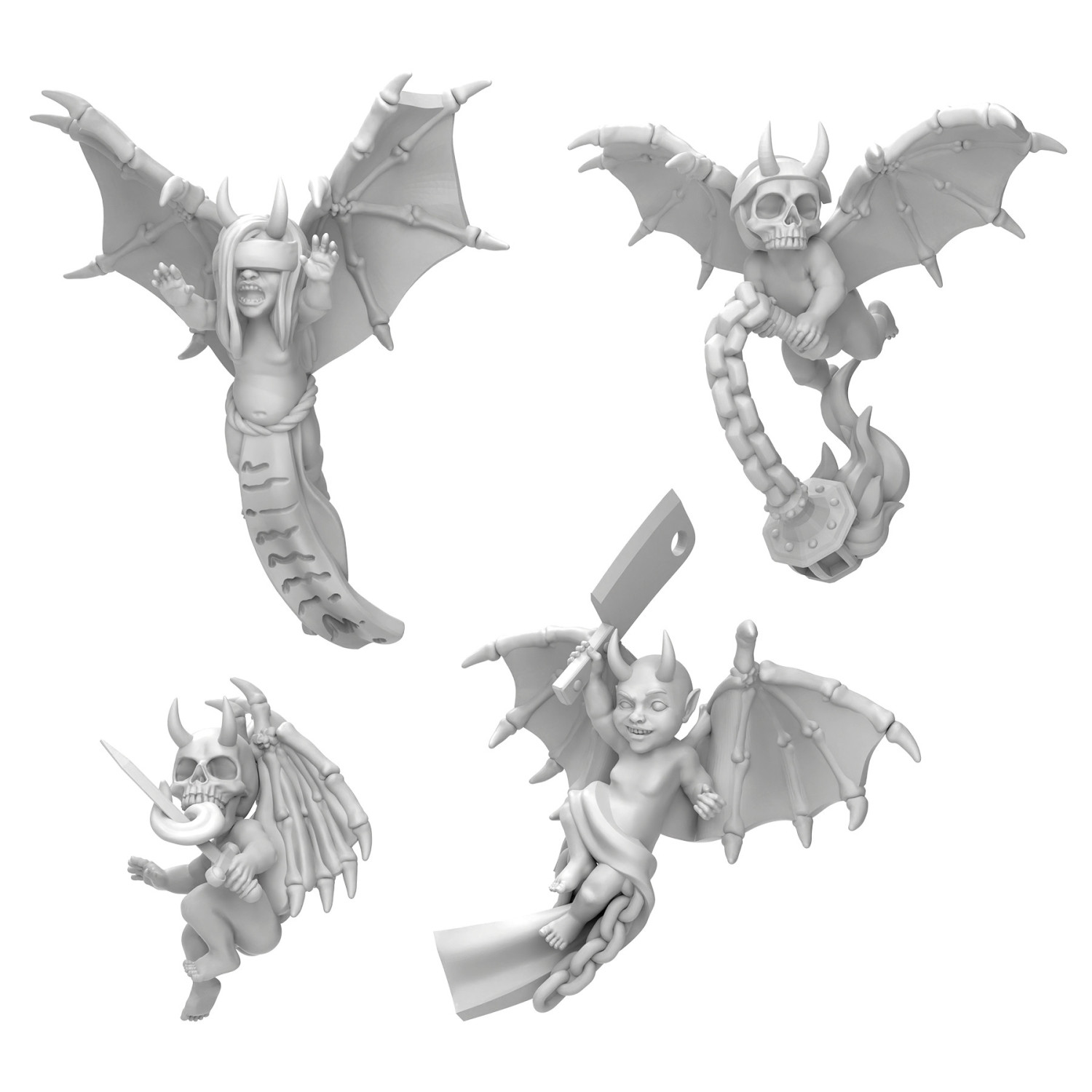Querubines 40k - Querubines Malvados 1:48