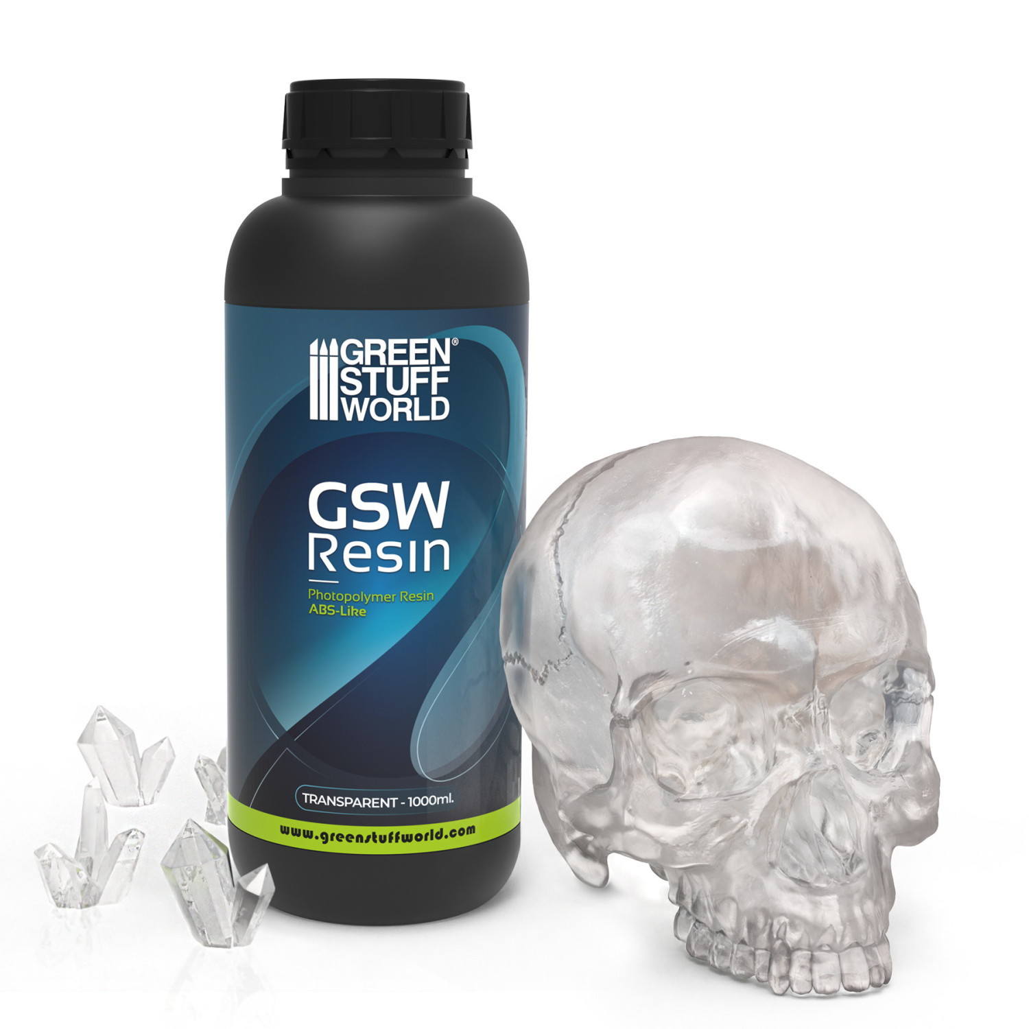 Resina 3D - ABS-like Transparente 1000ml