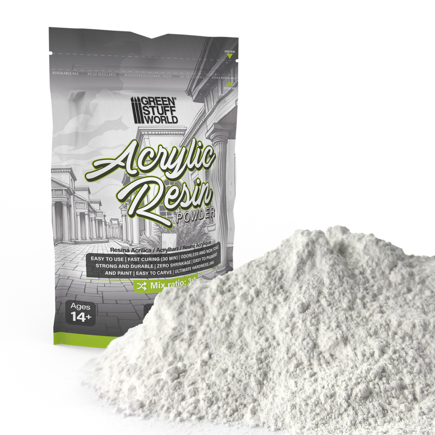 Resina Acrilica 500gr