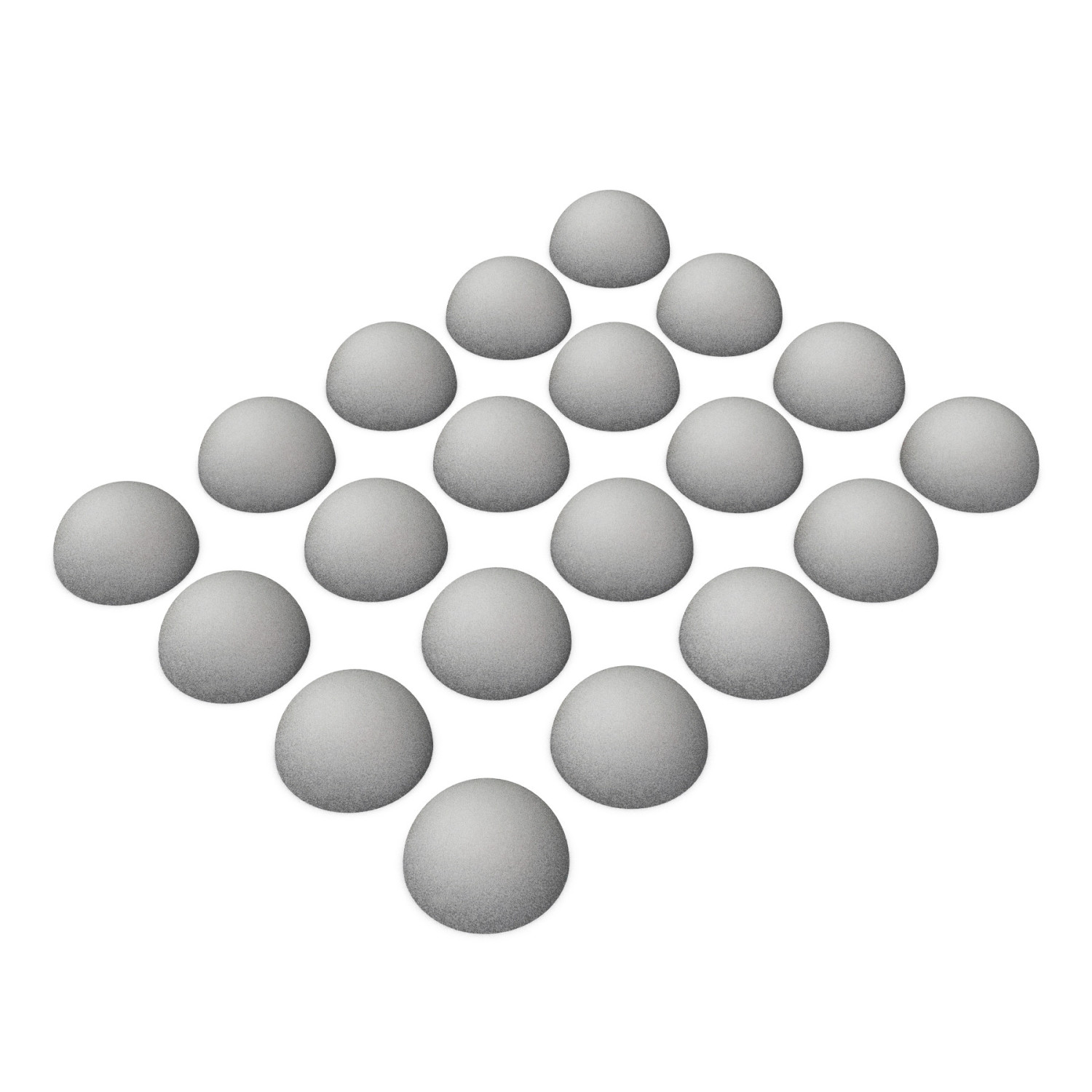 Semiesferas de Goma EVA 30mm (pack x20)