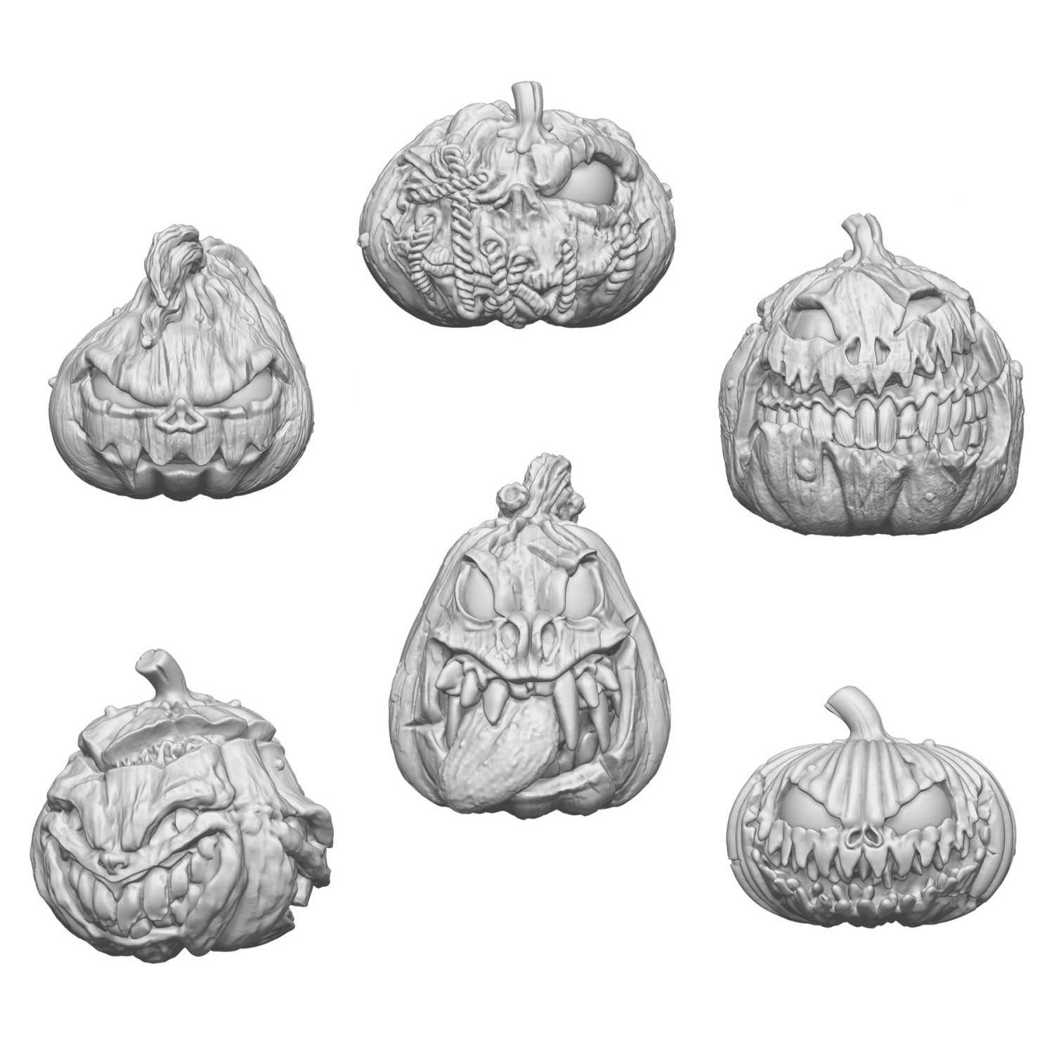 Calabazas Asesinas Grandes 1:48
