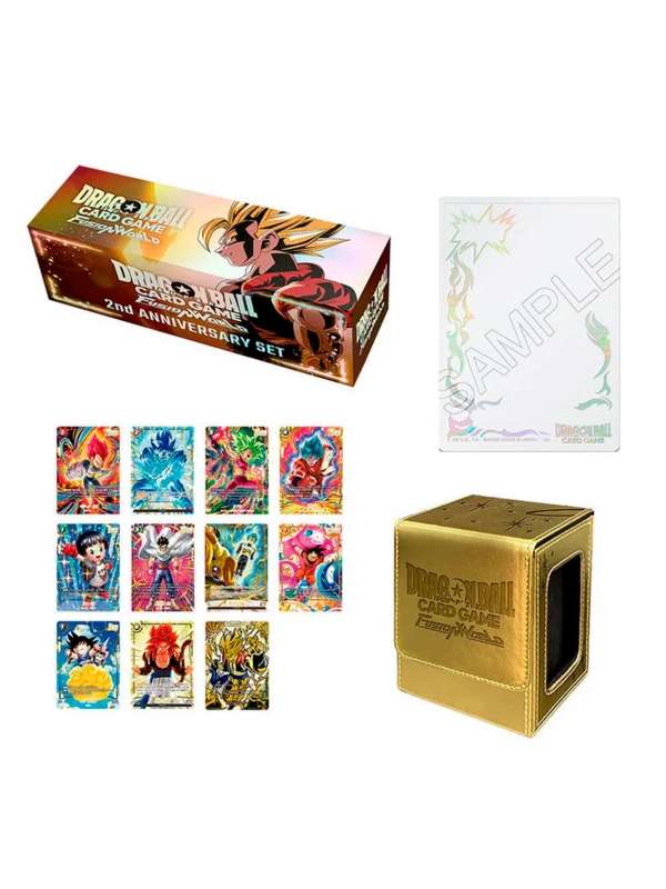 Set Conmemorativo 2º Aniversario Inglés - DBSCG Fusion World