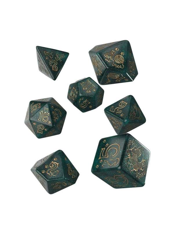 Set de Dados Jumbo Cats Dice: Merlín - Q Workshop