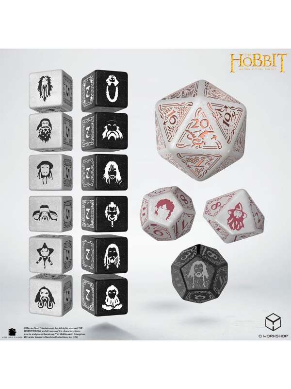 Set de Dados Radiant Dawn - The Hobbit - Q Workshop