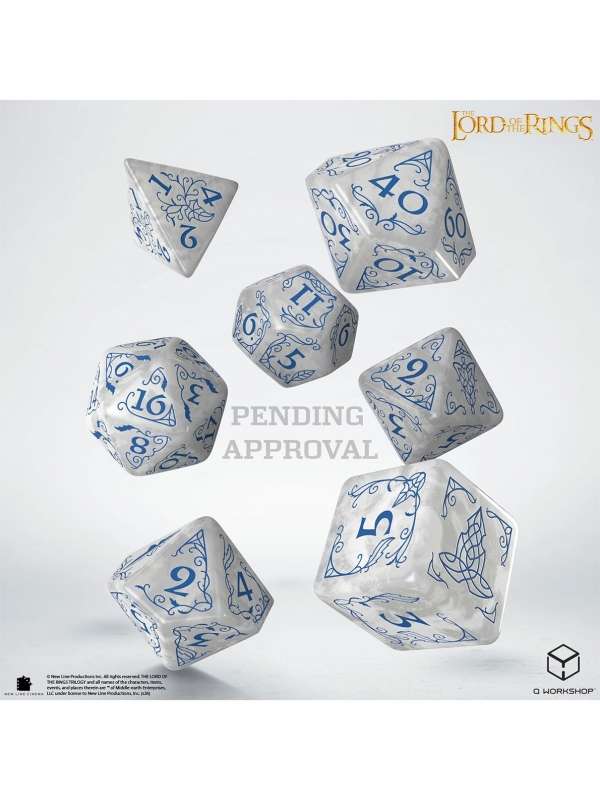 Set de Dados Rivendell Stone - The Lord of the Ring - Q Workshop