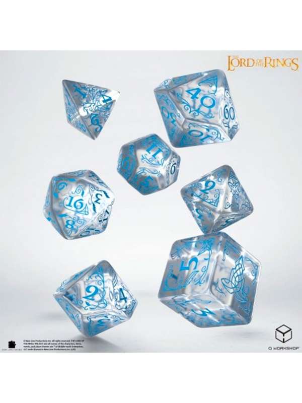 Set de Dados Rivendell Water - The Lord of the Ring - Q Workshop