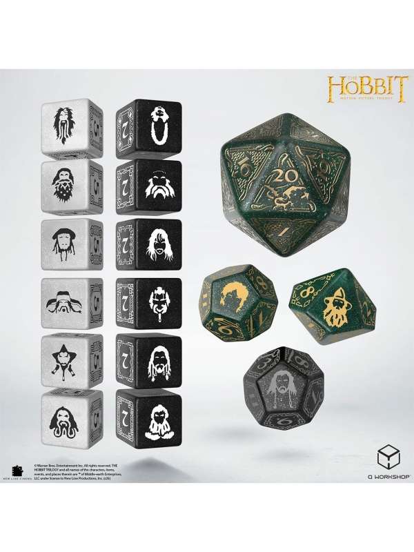 Set de Dados Verdant Grove - The Hobbit - Q Workshop