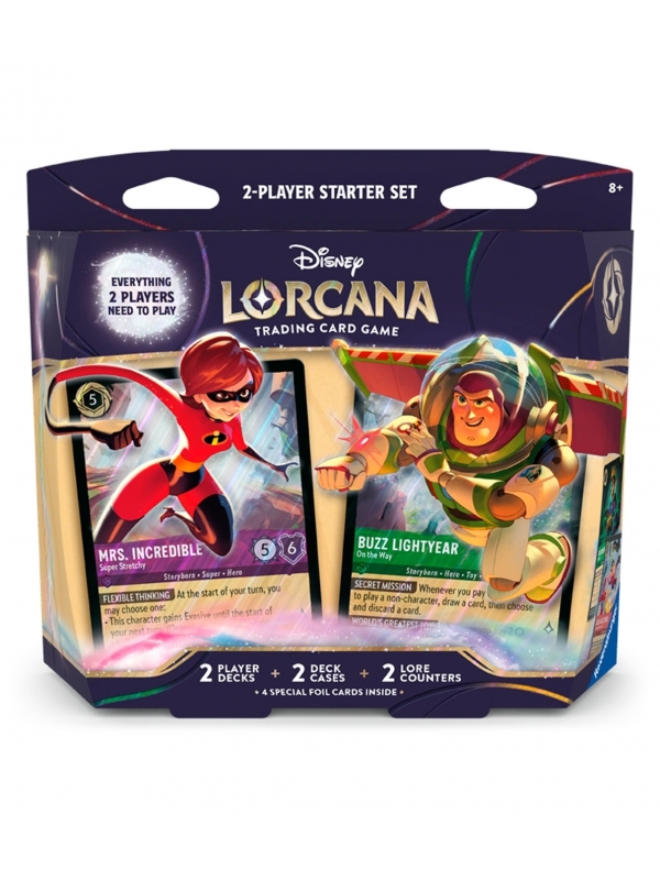 Set de Inicio para 2 Jugadores Wilds Unknown - Disney Lorcana TCG