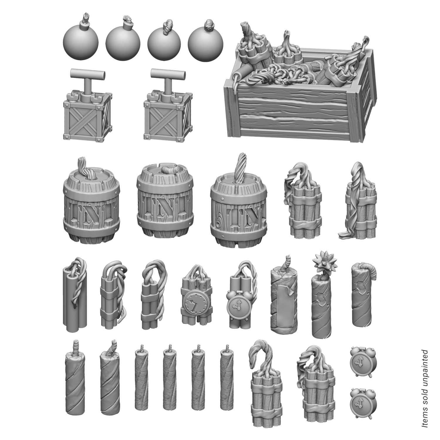 Explosivos del Viejo Mundo 1:48