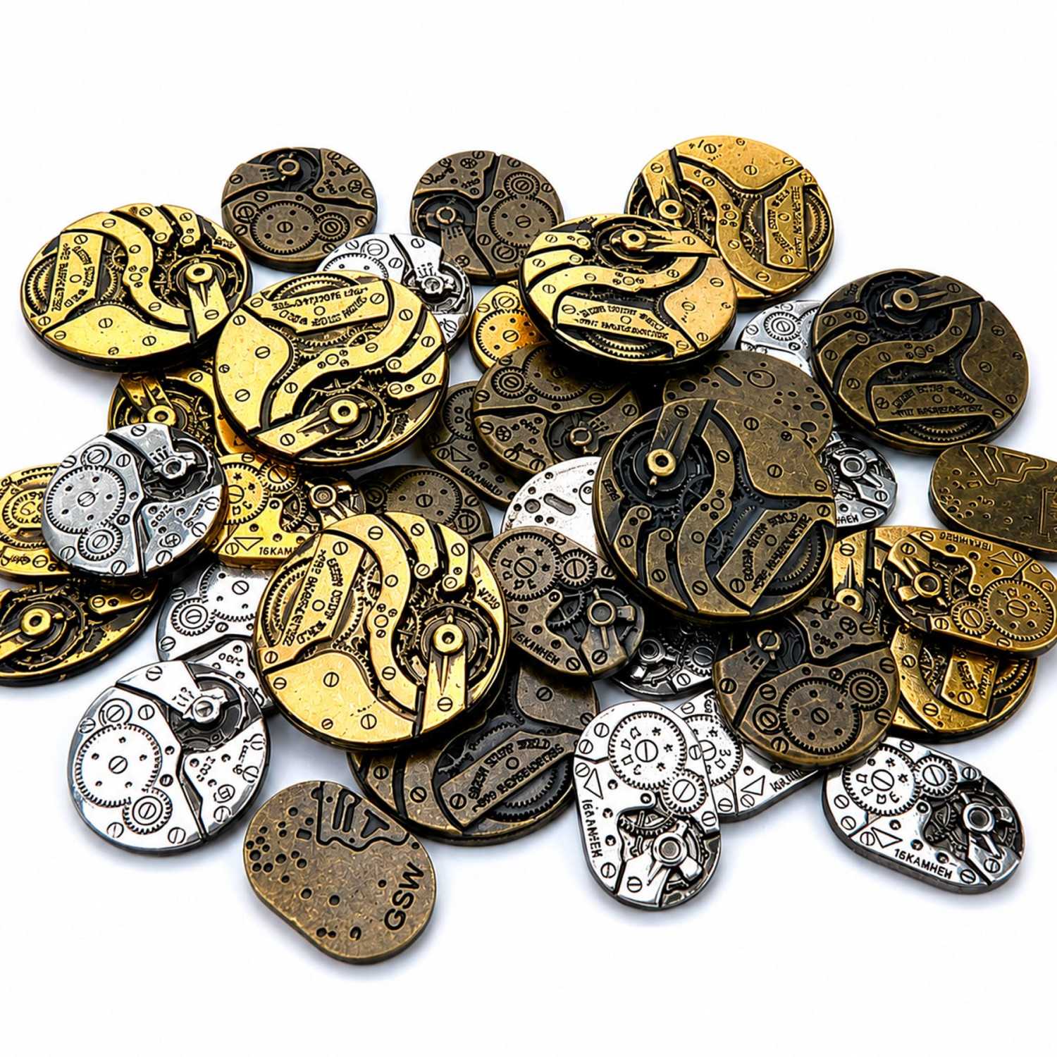 Set MOVIMIENTOS Abalorios Steampunk