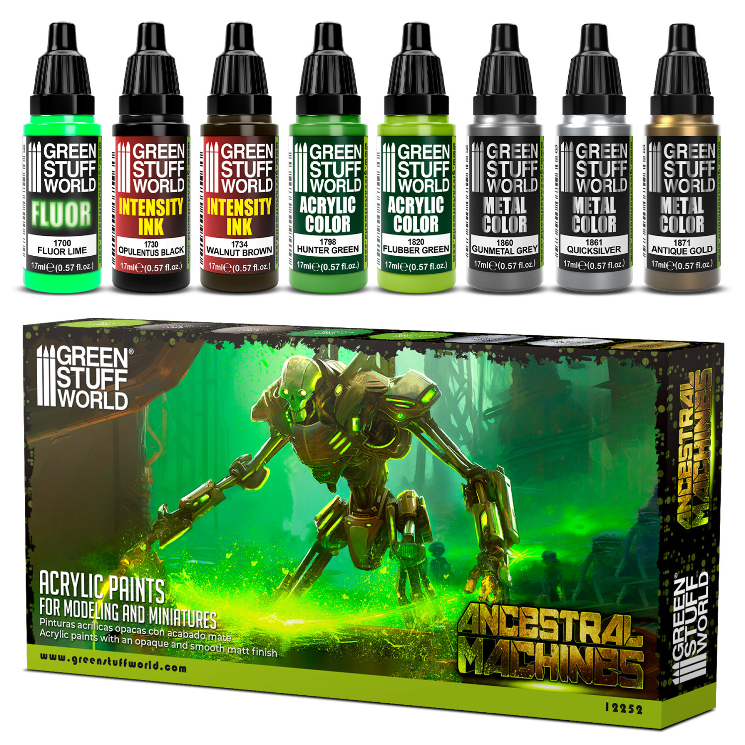 Set Pintura - Ancestral Machines