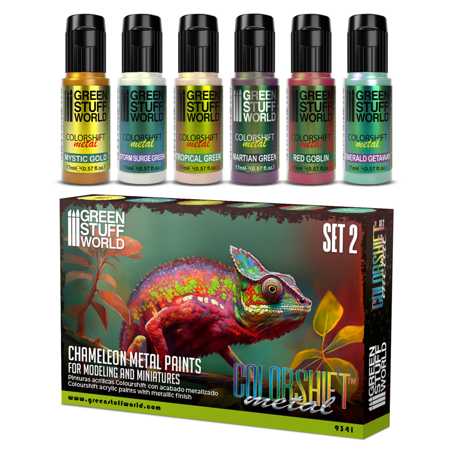 SET Pintura Camaleon - Set 2
