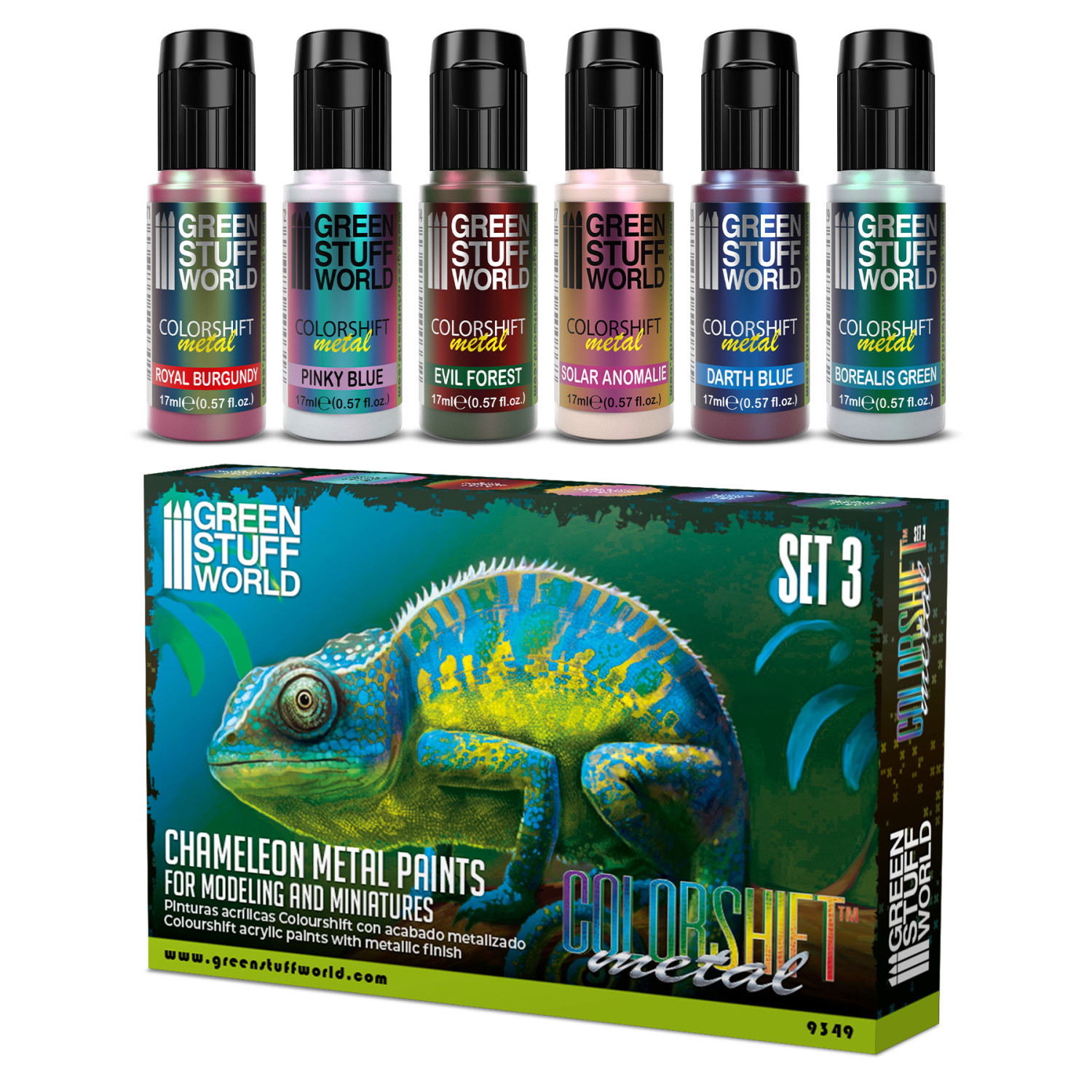 SET Pintura Camaleon - Set 3