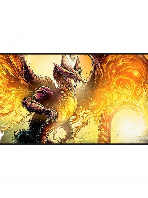 Tapete Black Stitched Playmat Abzan 610mm x 343mm Tarkir Dragonstorm Magic The Gathering - Ultra Pro