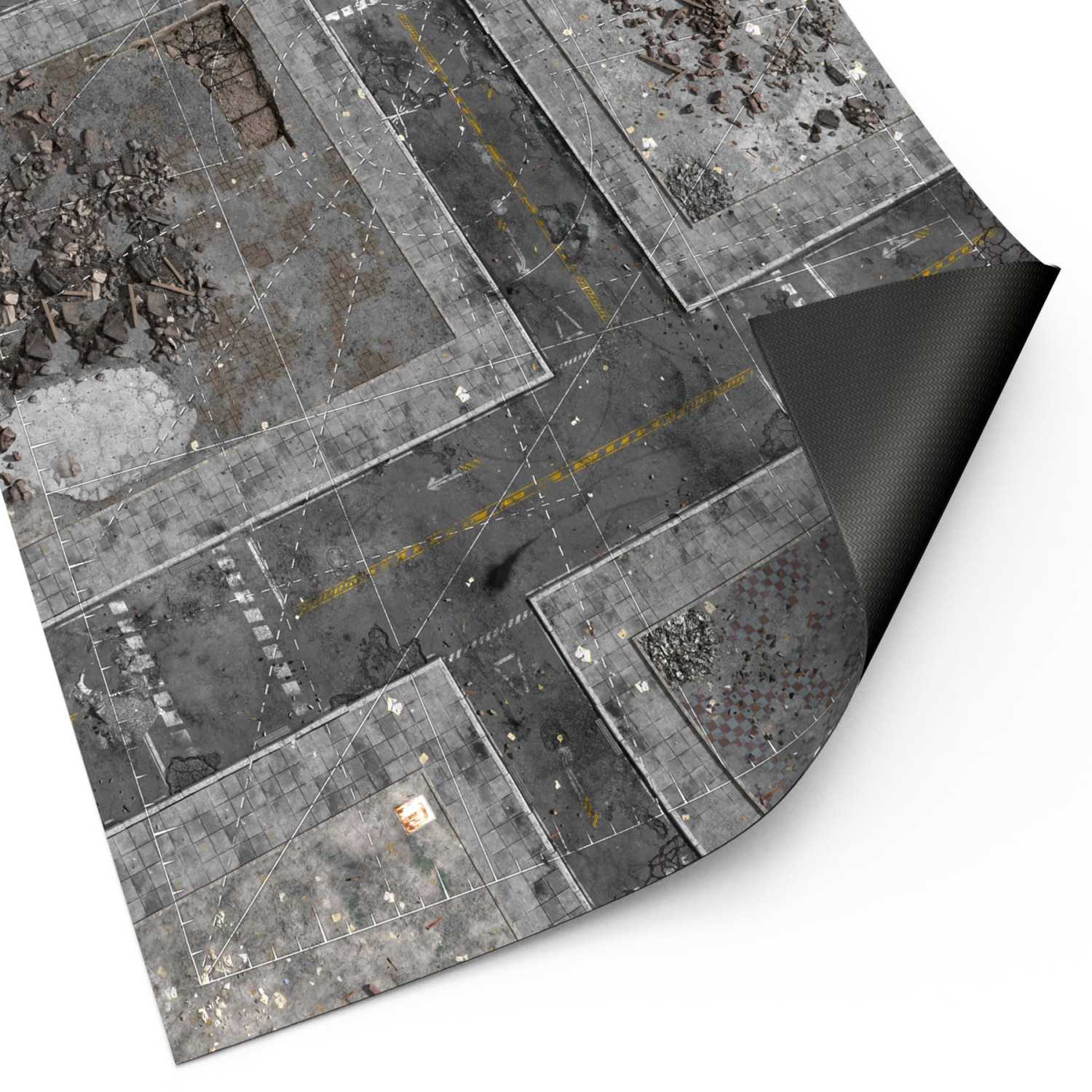 Tapete Neopreno 44x60'' Ground Zero District con zonas de despliegue