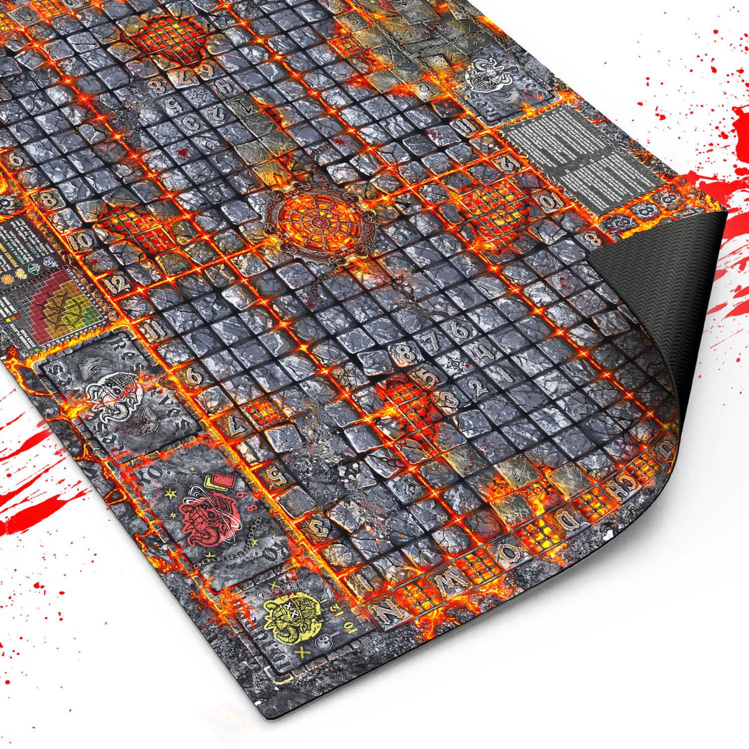 Tapete Neopreno Fantasy Football - Hellcore Pitch
