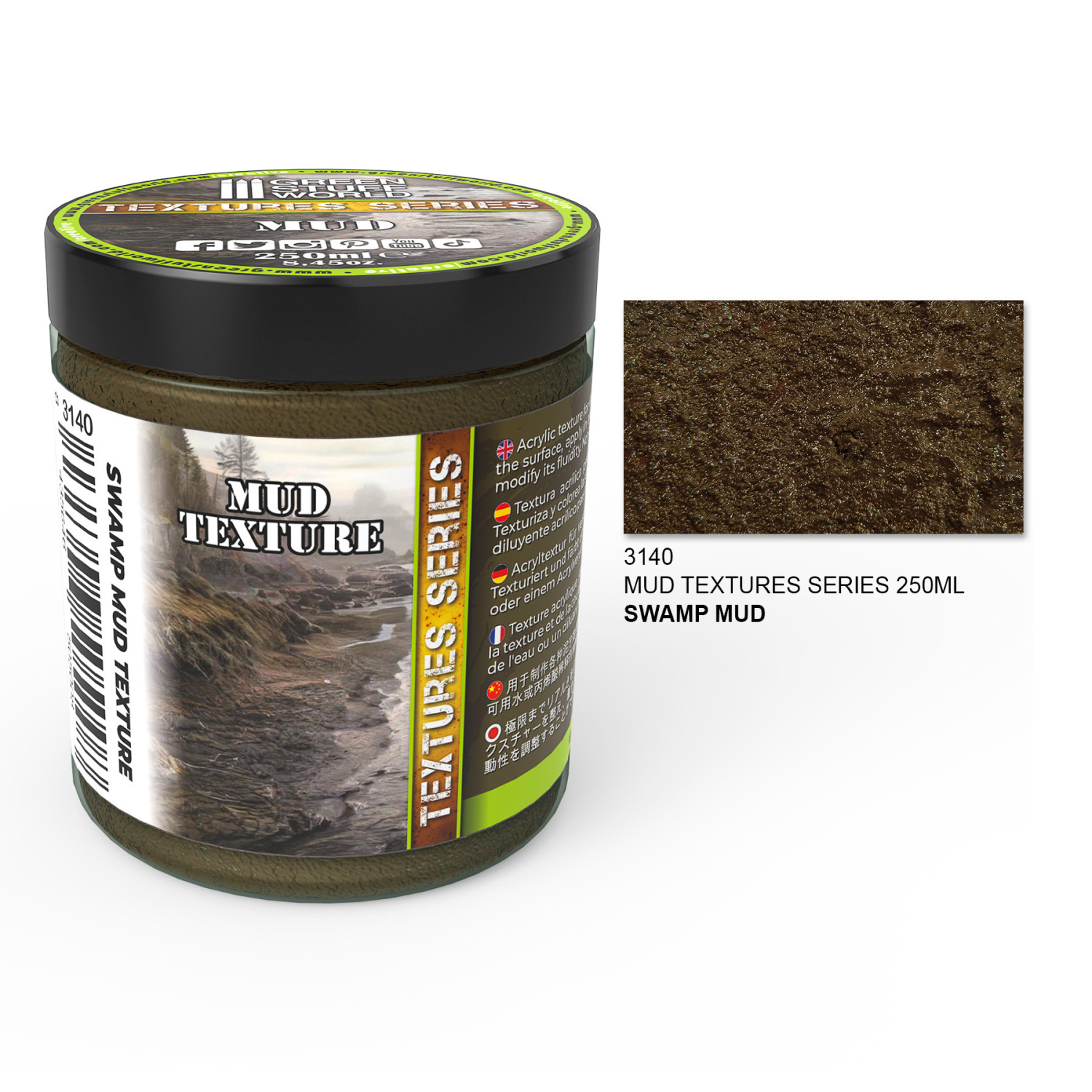 Textura de barro - BARRO PANTANOSO 250ml