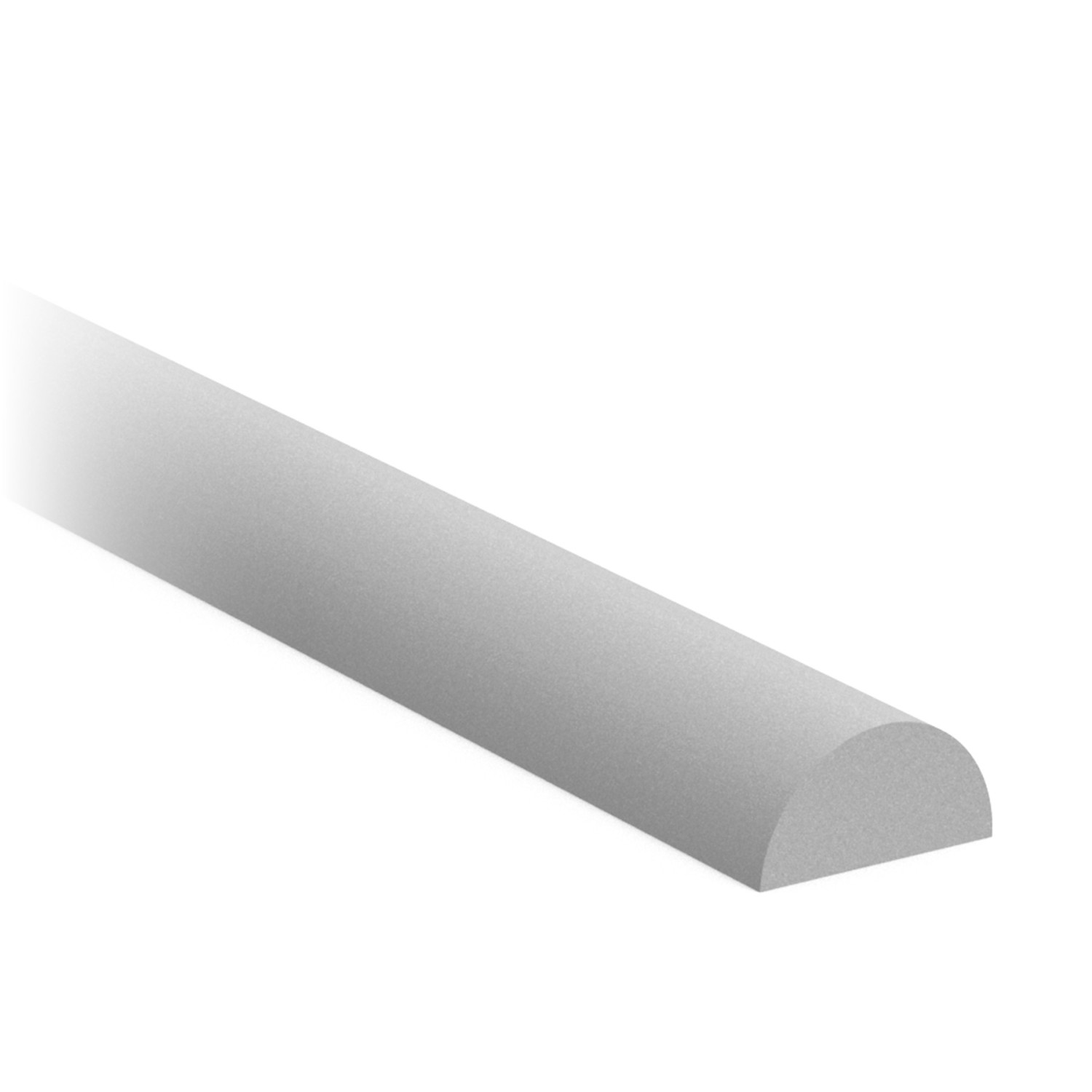 Tiras de goma EVA - Semicircular 10mm