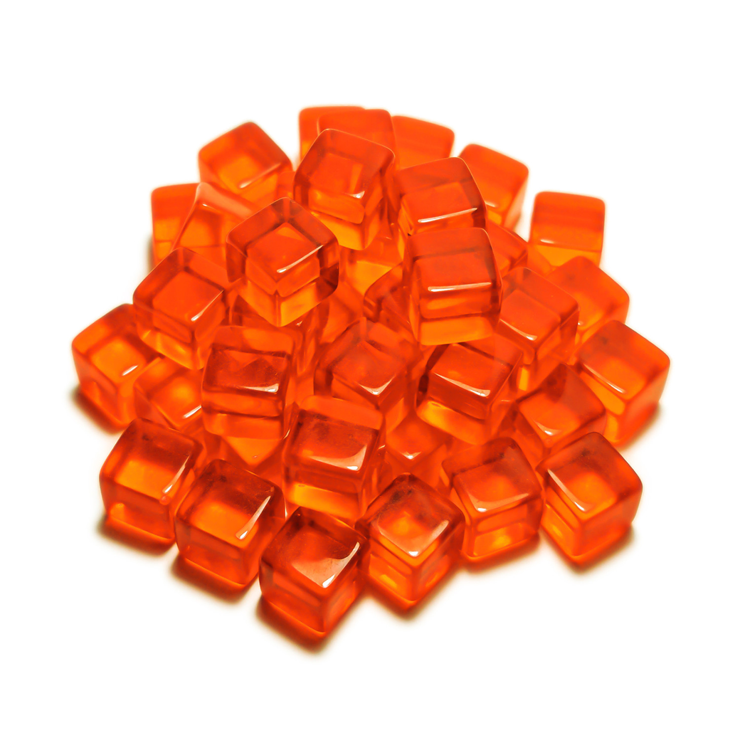 Token Cubos - Naranja 10mm
