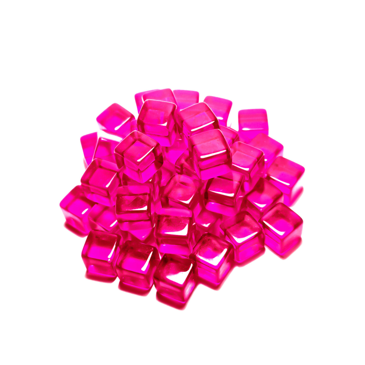 Token Cubos - Rosa 8mm