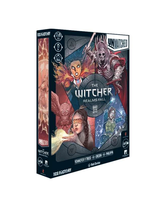 Unmatched The Witcher: Realms Fall En Español Juego de mesa
