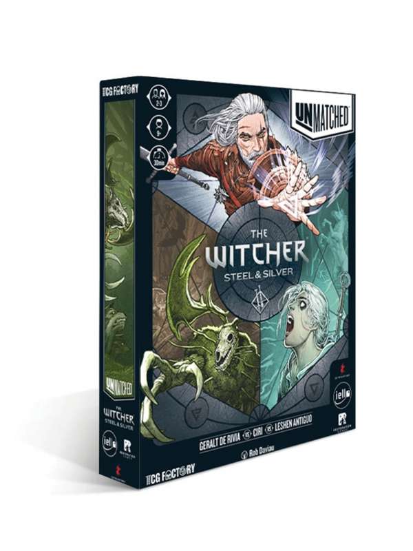 Unmatched The Witcher: Steel & Silver En Español Juego de mesa