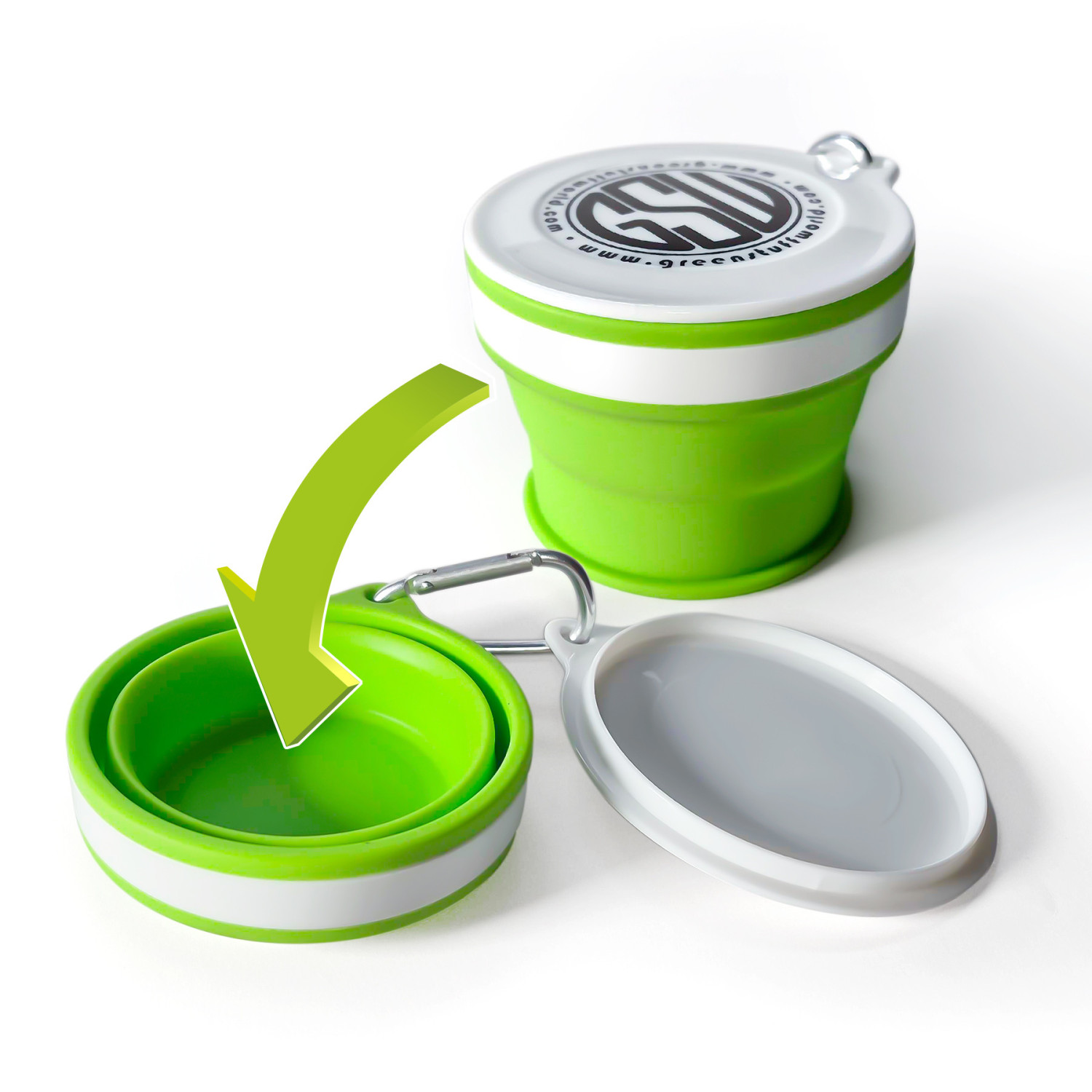 Vaso plegable silicona 170ml