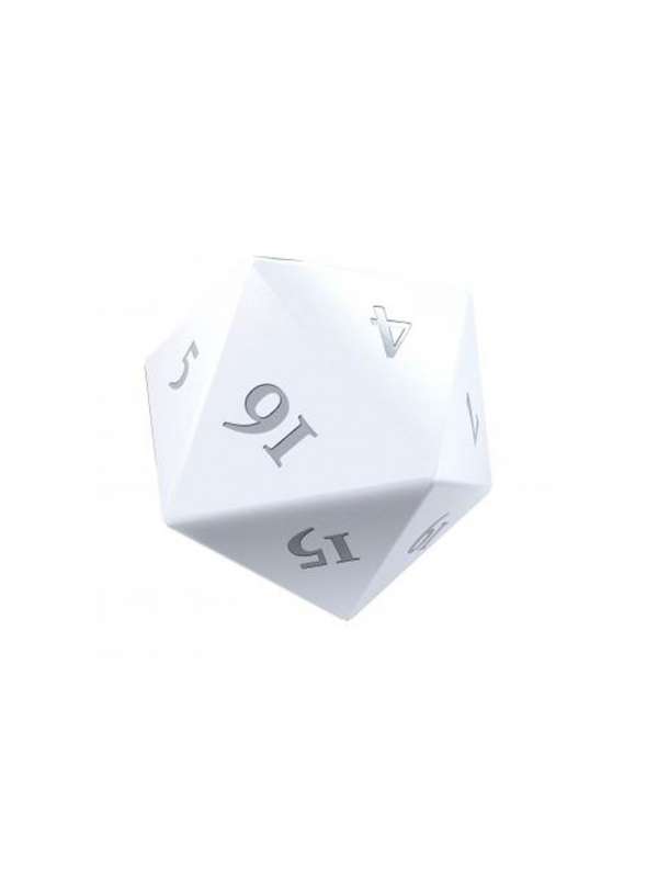 Vivid Heavy Metal Dice: White - Ultra Pro