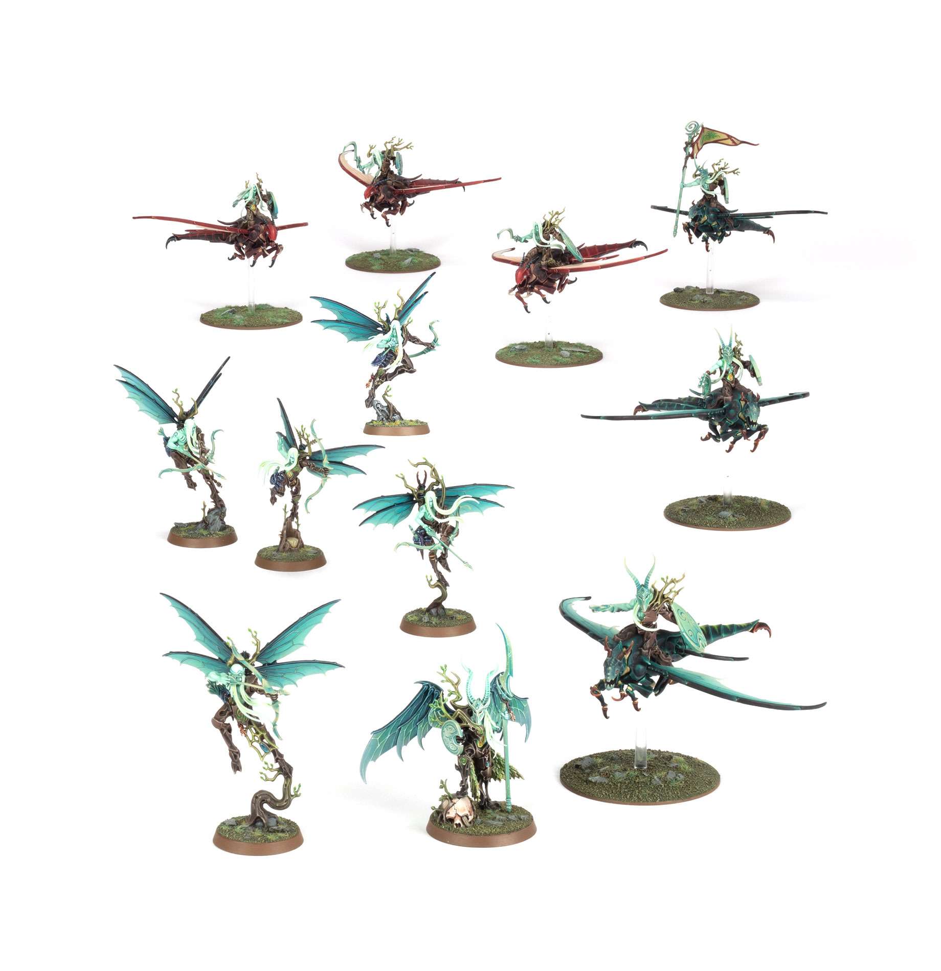 Punta de lanza de Sylvaneth: Bandada de Fatas