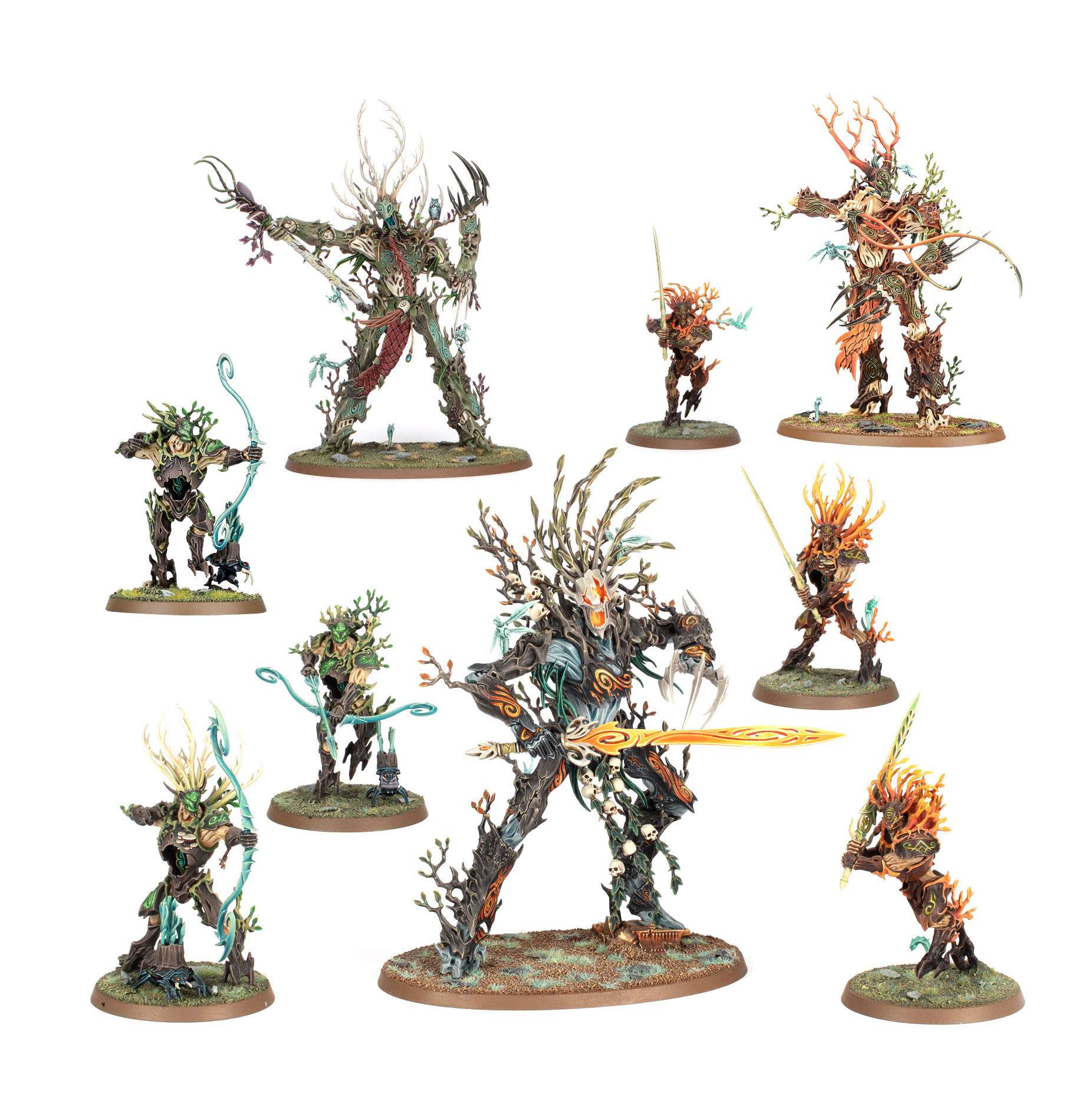 Fuerza de Batalla Sylvaneth: Arboleda Raizrrecia