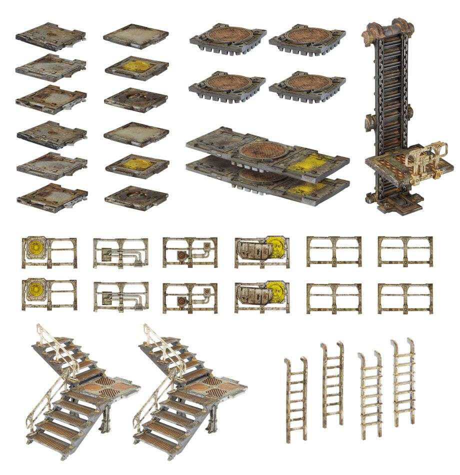 Zone Mortalis: plataformas y escaleras