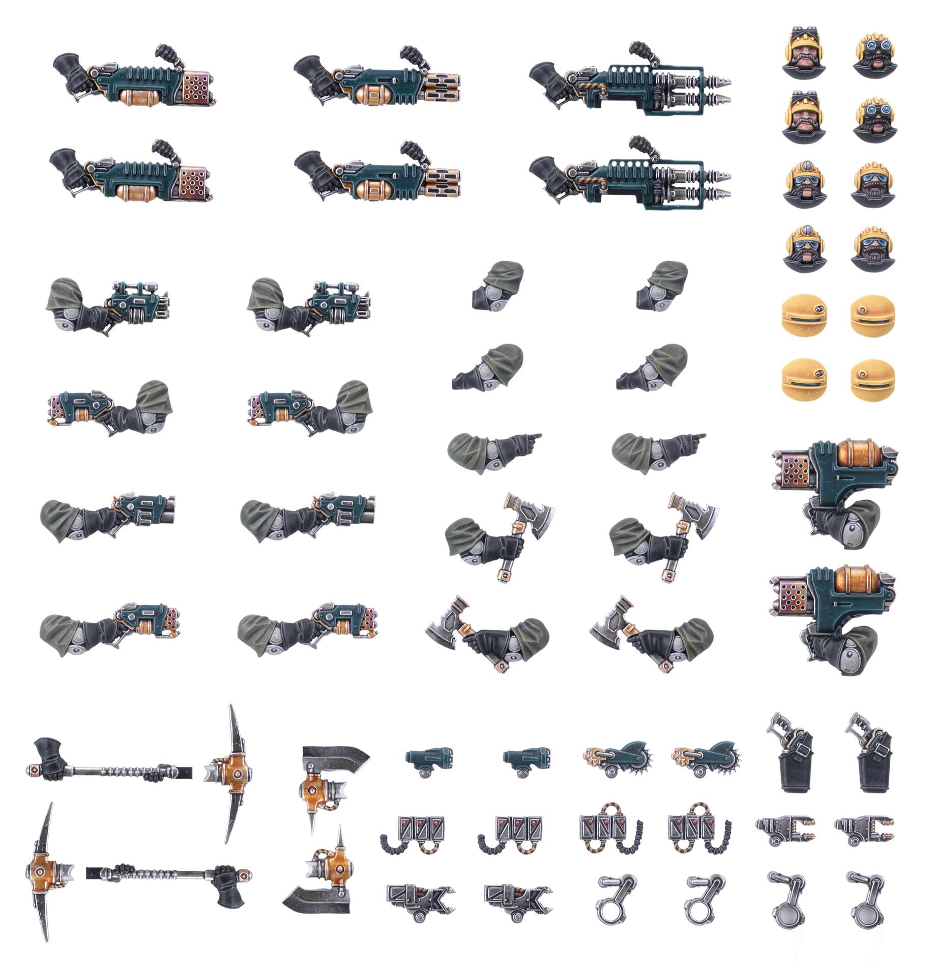 Armas y mejoras para Ironhead Squat Prospectors
