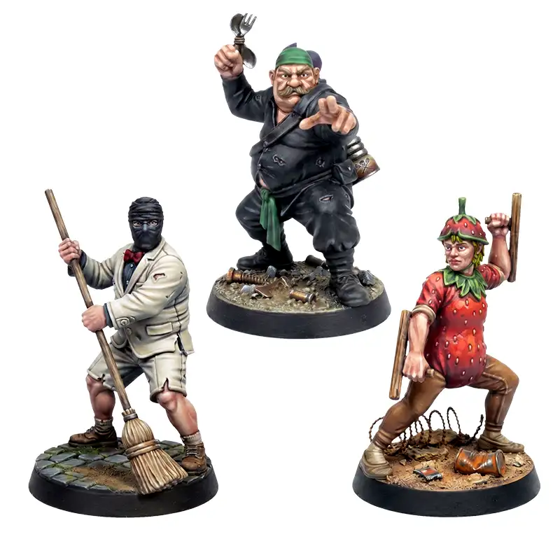 Flipaos de los Ninjas 3 (pack de 3 miniaturas)