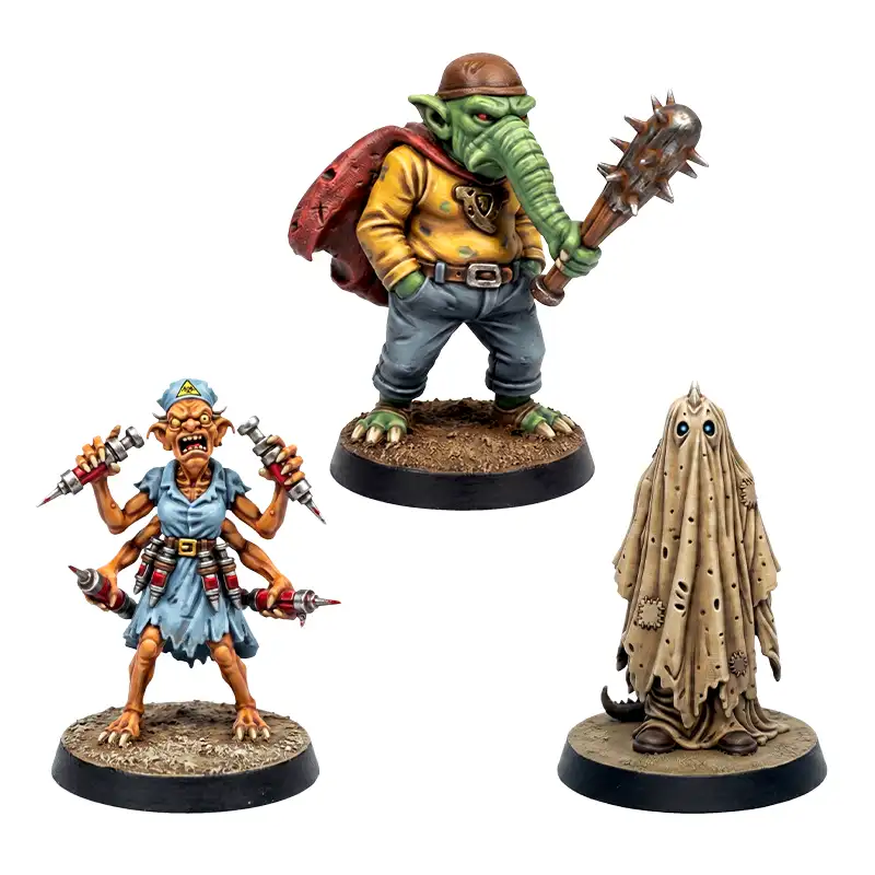 Fuerza-M 2 (pack de 3 miniaturas)