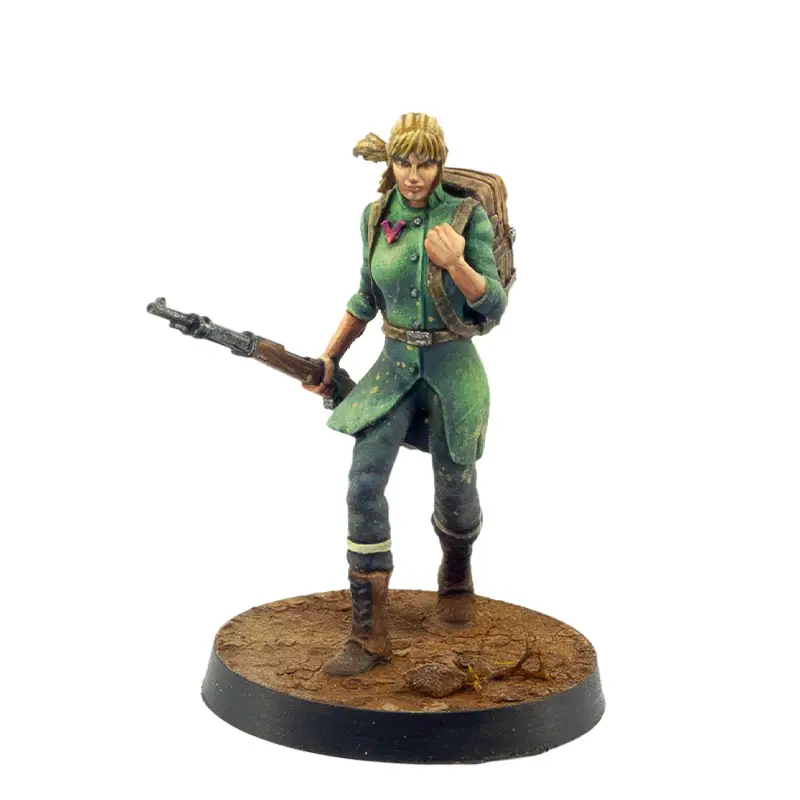 Soldat con rifle