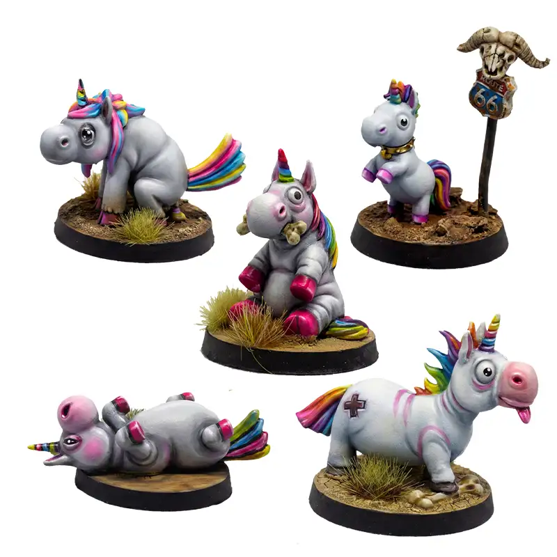 Punkicornios (pack de 5)