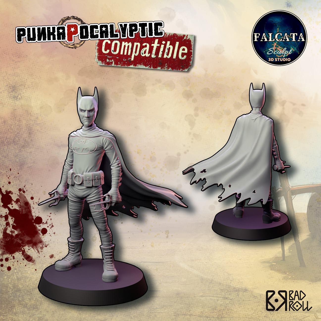Punkosplayer Barman – Flipao de los ninjas con filo pequeño (compatible)